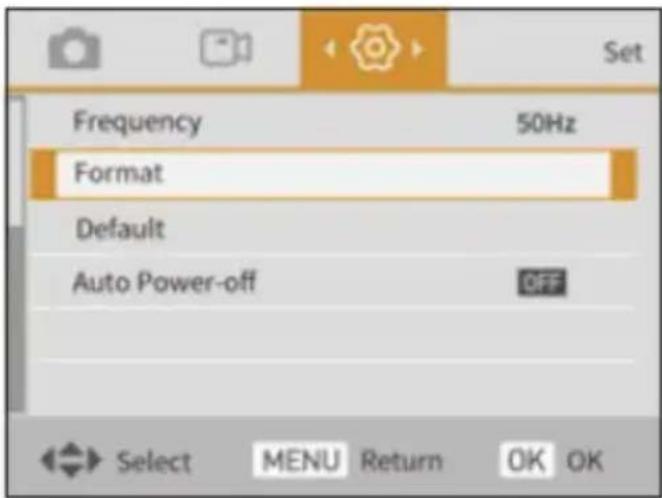 EASYPIX PowerPro VX6430 - Formatowanie karty pamięci - 1