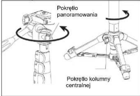 Velbon Pole Pod EX - Identyfikacja głównych części - 8
