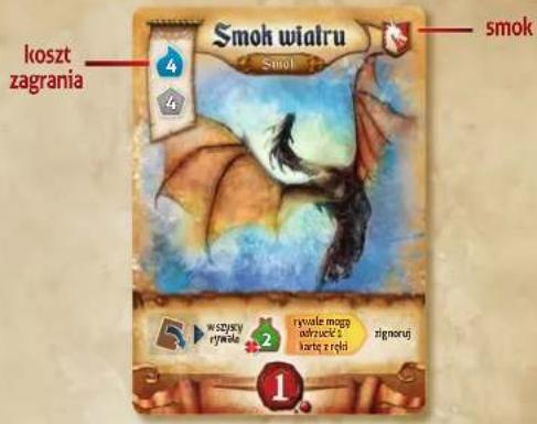koszt zagrania Smok wiatru smok 4 4 wszysy rywata rywate mogą abstrucke z karcz z ręci zignoruj 1.