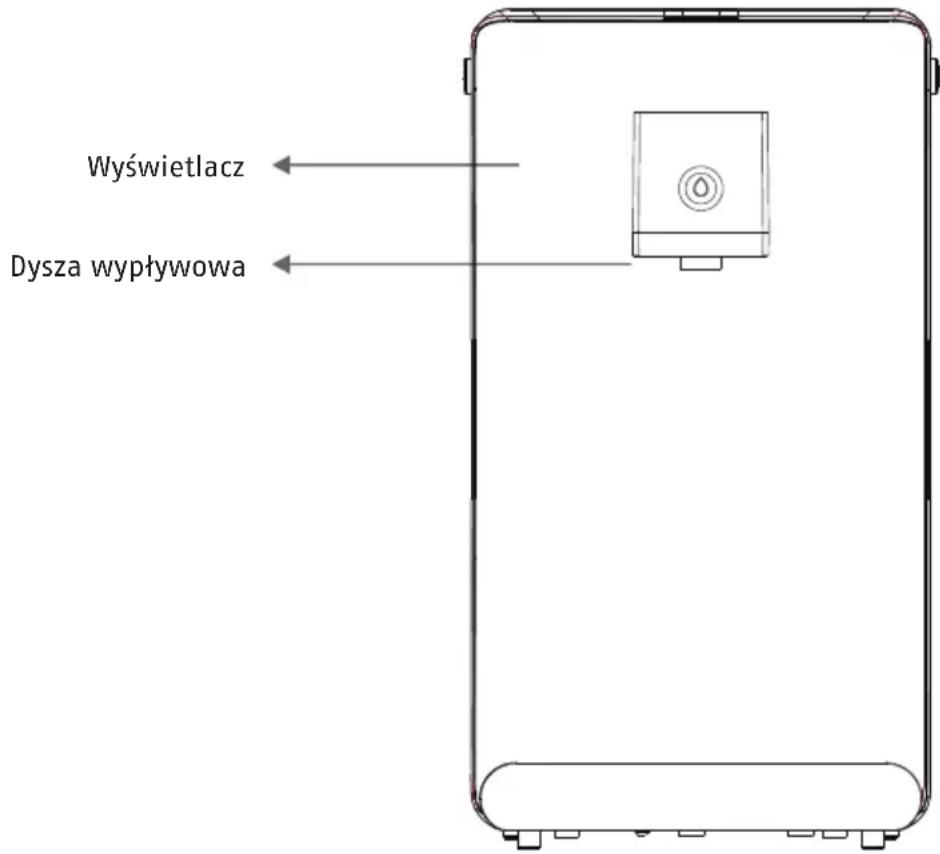 Wyświetlacz Dysza wypływowa
