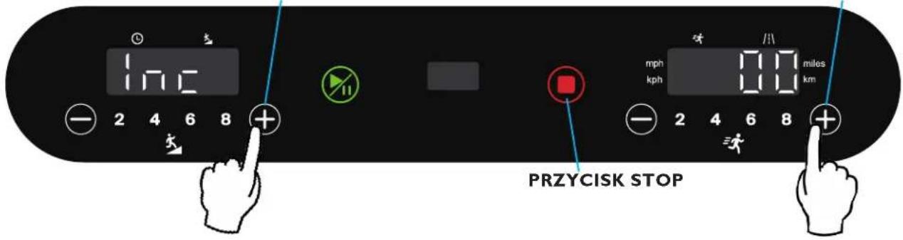 100 mph kph 00 miles km PRZYCISK STOP