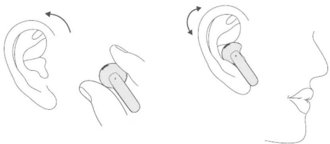 QCY AilyBuds Pro HT10 - Noszenie - 1