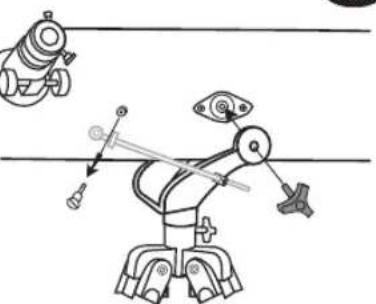 Sky-Watcher BK909AZ3 - MOCOWANIE TUBY NA STATYWIE (Rys. 3, 4, 5, 6) - 2