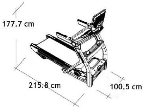 177.7 cm 215.8 cm 100.5 cm