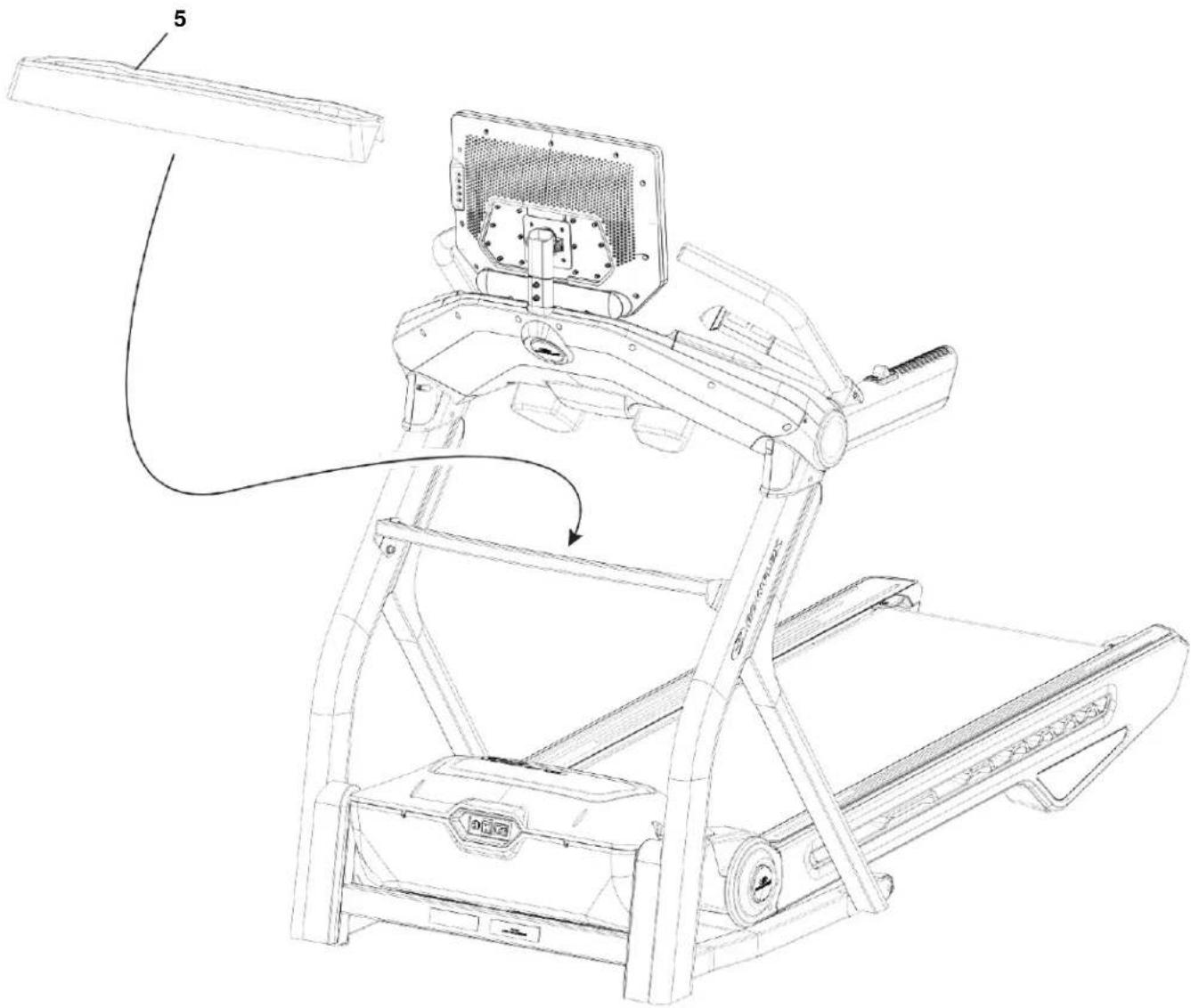 BOWFLEX T56 - Przymocuj tackę do ramy - 1