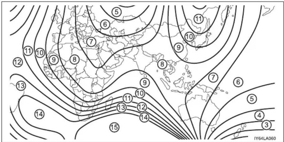 5 6 7 11 10 9 12 11 10 9 8 8 7 6 13 10 11 12 13 14 15 5 4 3 IY64LA060