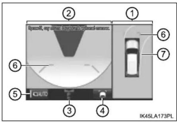 TOYOTA Land Cruiser 200 (2015) - Widok panoramiczny i szerokokątne monitorowanie z przodu - 2