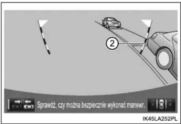 Sprawdź, czy można bezpiecznie wykonać manewr. IK45LA252PL