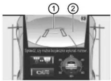 ① ② Sprawdz, czy można bezpieczne wykoradc maneuver.