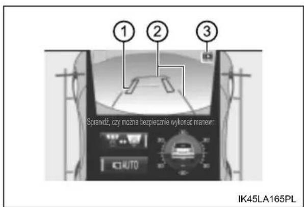 ① ② ③ Sprawdź, czy można bezpiecznie wykonać manewir: ICAUTO IK45LA165PL