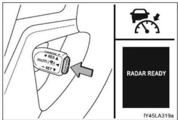 CANCEL + RES HOLDOUT SET RADAR READY IY45LA319a