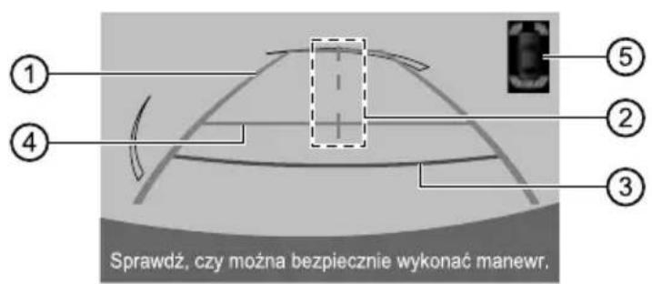 ① ④ ③ ⑤ ② Sprawdź, czy można bezpiecznie wykonać manewr.