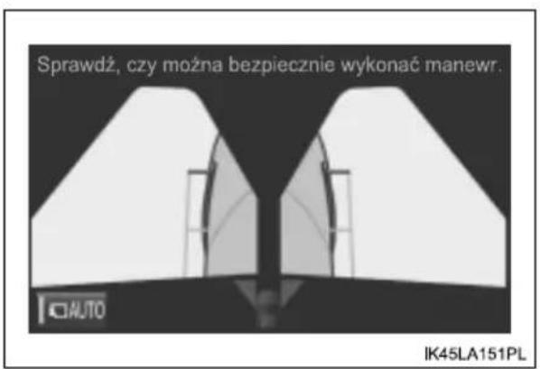Sprawdź, czy można bezpiecznie wykonać manewr. ICAUTO IK45LA151PL