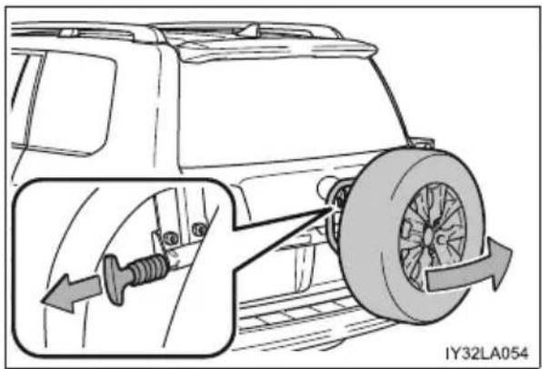 TOYOTA Land Cruiser 200 (2015) - Otwieranie drzwi bagażnika od zewnątrz - 1