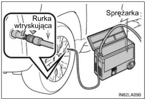 Rurka wtryskująca Sprężarka IN82LA090