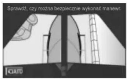 Sprawdź, czy można bezpiecznie wykonać manewr. CJAUTO