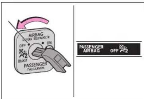 AIRBAG TOMBOO MODELABS OFF ON 2 BINKIT PASSENGER DACCAREA PASSenger AIR BAG OFF 2