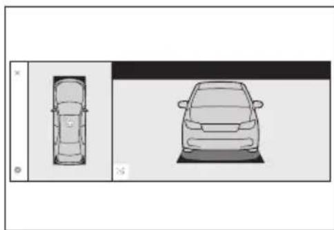LEXUS RZ 550e (2025) - Wykonywać czynności zgodnie z wyświetlanymi poradami aż do całkowitego zatrzymania na wyznaczonym miejscu parkingowym. - 1