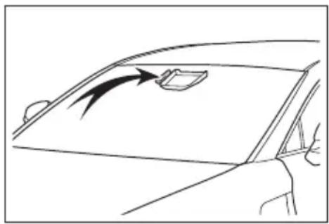 LEXUS RZ 550e (2025) - Czujnik kropli deszczu - 1