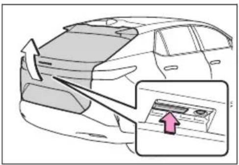 LEXUS RZ 550e (2025) - Automatyczne otwieranie drzwi bagażnika za pomocą przycisku otwierania drzwi bagażnika - 1