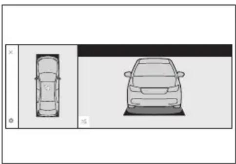 LEXUS RZ 550e (2025) - Wykonywać czynności zgodnie z wyświetlanymi poradami aż do całkowitego zatrzymania na wyznaczonym miejscu parkingowym. - 1