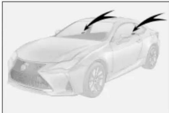 LEXUS RC 300h (2018) - Całkowita blokada zamków - 1