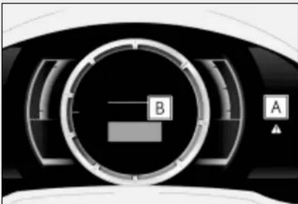 LEXUS RC 300h (2018) - Gdy zostanie wyświetlony komunikat ostrzegawczy - 2