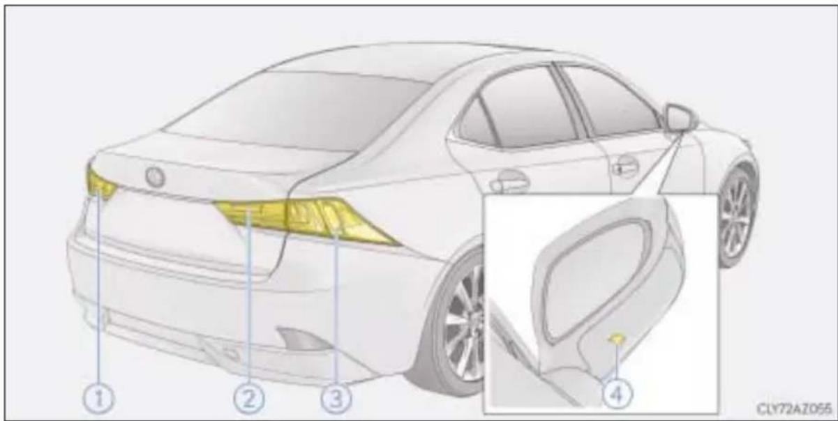LEXUS IS 300h (2015) - Z tyłu - 1