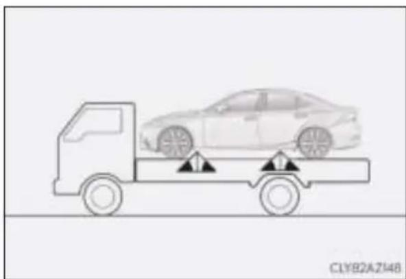 LEXUS IS 300h (2015) - Przewożenie na platformie samochodowej - 2