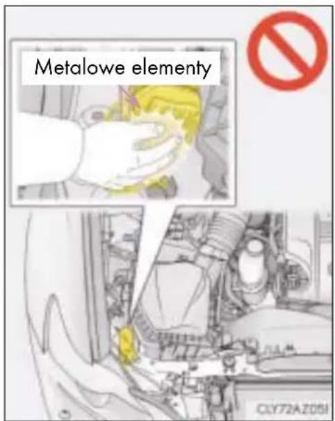 Metalowe elementy CLY72A2051