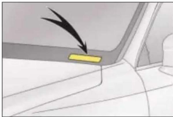 LEXUS IS 300h (2015) - ■ Numer identyfikacyjny pojazdu (VIN) - 1