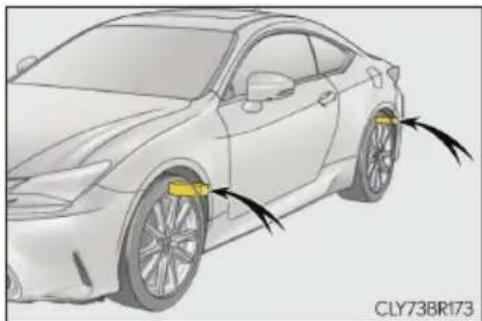 LEXUS RC 300h (2016) - Ostrzeżenie dotyczące zakłóceń działania urządzeń elektronicznych - 1