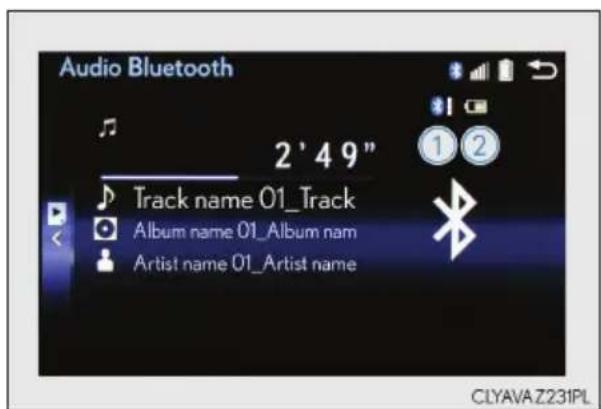 Audio Bluetooth 2'49" Track name 01_Track Album name 01_Album nam Artist name 01_Artist name CLYAVA Z231PL