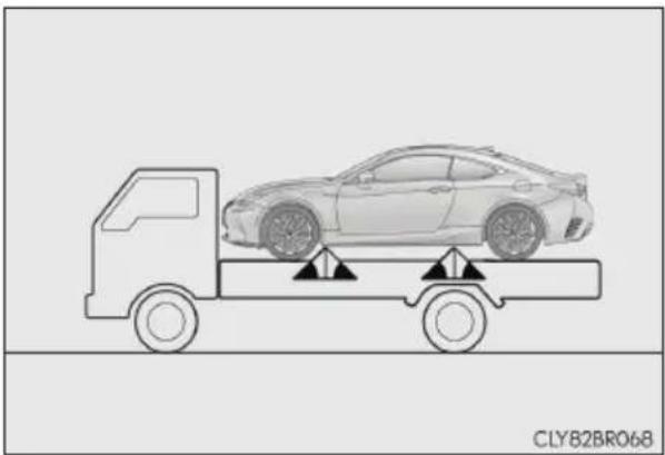 LEXUS RC 300h (2016) - Przewożenie na platformie samochodowej - 2