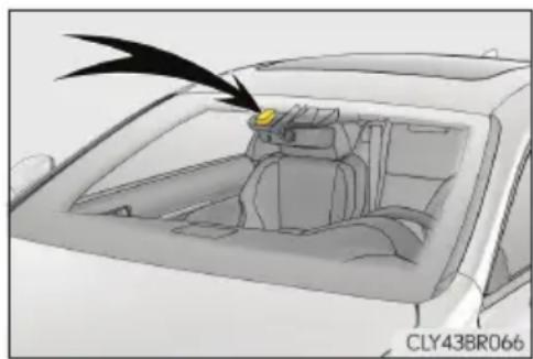LEXUS RC 300h (2016) - Działanie dźwigni przełącznika wycieraczek - 10