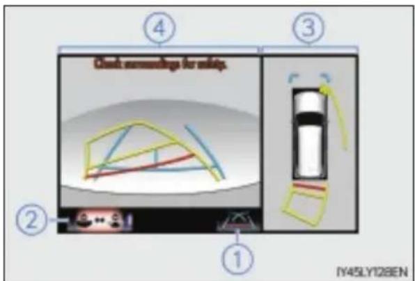 Check steering wheel ① ② ③ ④ IY45LYT28EN