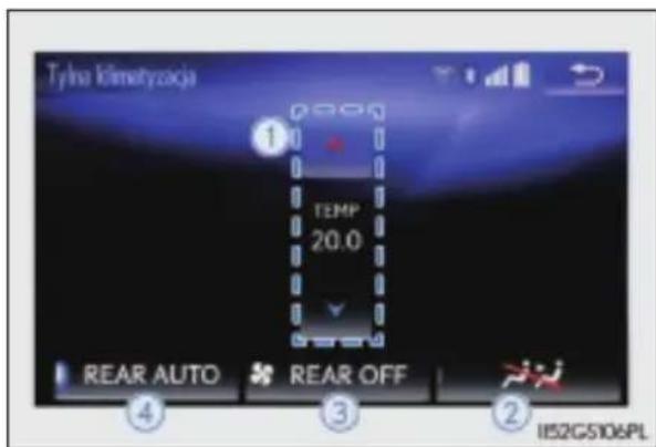 Tylna Dimetryocja TEMP 20.0 REAR AUTO REAR OFF IIS2GS106PL