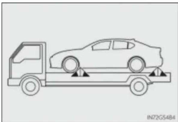 LEXUS GS 460 (2017) - Przewożenie na platformie samochodowej - 2