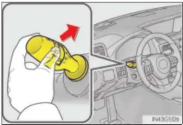 LEXUS GS 460 (2017) - ■ Przełączenie na światła mijania - 1