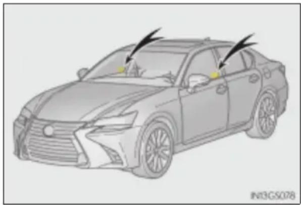 LEXUS GS 460 (2017) - Całkowita blokada zamków - 1