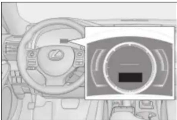 LEXUS RC 300h (2019) - Wyświetlacz i menu zakładek - 2