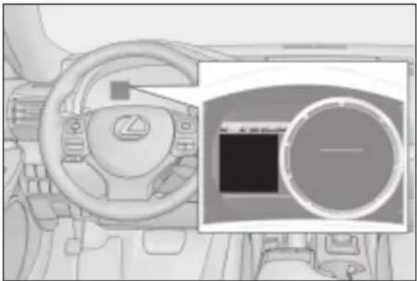 LEXUS RC 300h (2019) - Wyświetlacz i menu zakładek - 3