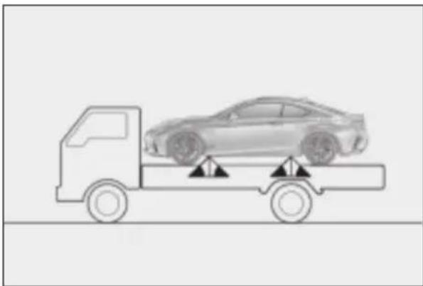 LEXUS RC 300h (2019) - Przewożenie na platformie samochodowej - 2