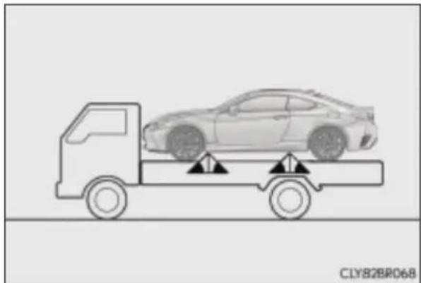 LEXUS RC 200t (2015) - Przewożenie na platformie samochodowej - 2