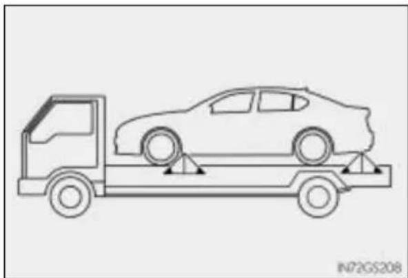 LEXUS GS 250 (2014) - Przewożenie na platformie samochodowej - 2