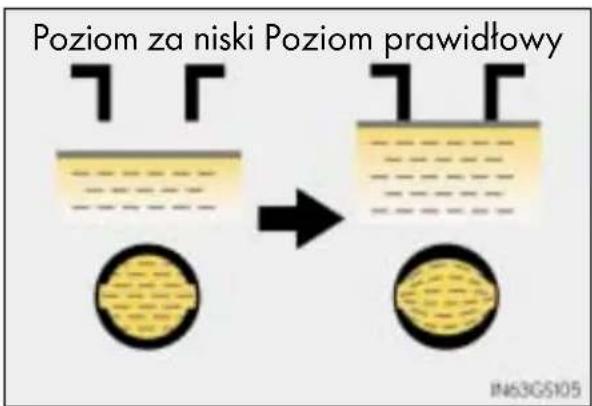 Poziom za niski Poziom prawidłowy IN63GS105