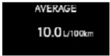 AVERAGE 10.0 L/100km