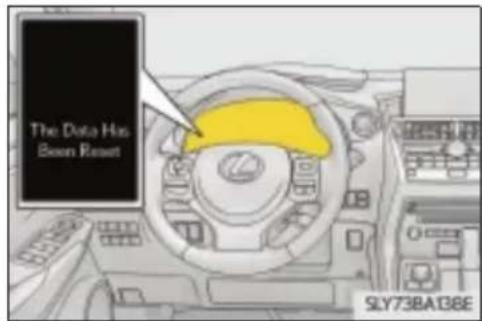The Data Has Been Reset SLY73BA188E