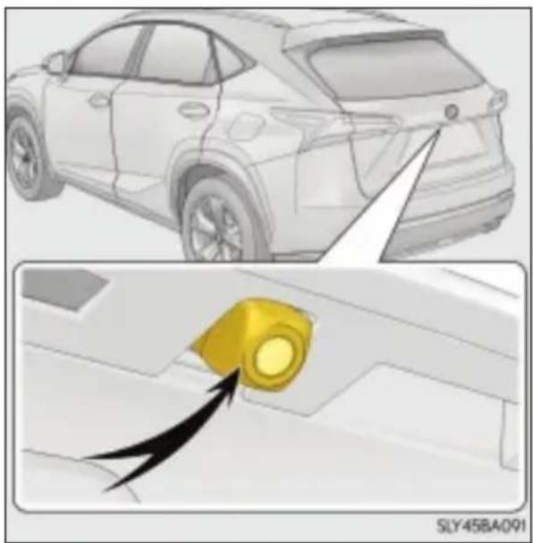 LEXUS NX 200 (2015) - ■ Obszar wyświetlany na ekranie - 2