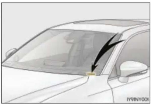 LEXUS CT 200h (2020) - ■ Numer identyfikacyjny pojazdu (VIN) - 1